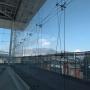 Fachada suspendidia sistema de cables y spider.