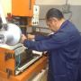 Francisco Sánchez en su Taller