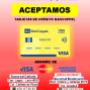 ACEPTAMOS TARJETAS BANCOPPEL