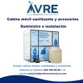 Cabina móvil sanitizante