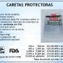 CARETA PROTECTORA PUBLICITARIA