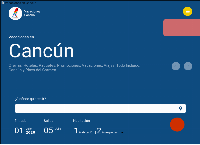 Sitio web de Vacaciones Cancún