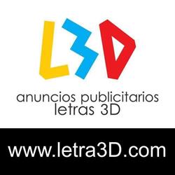 Letras 3D y Anuncios Publicitarios - L3D