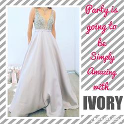 Ivory Vestidos de Fiesta