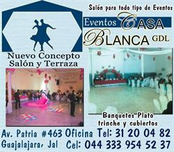 Salón de eventos casa blanca GDL