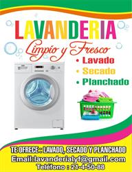Lavanderia Limpio Y Fresco