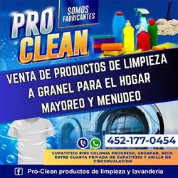 Pro-Clean productos de limpieza y lavandería