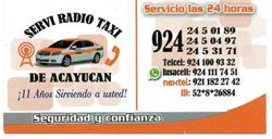Servi-Radio TAXI de Acayucan