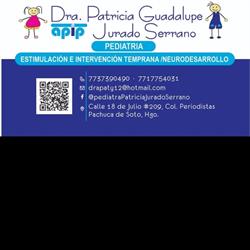 Pediatra Dra.Patricia Guadalupe Jurado Serrano