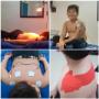 Infrarrojo, tape y electroterapia en niños