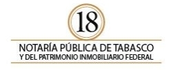 NOTARIA 18 DE TABASCO