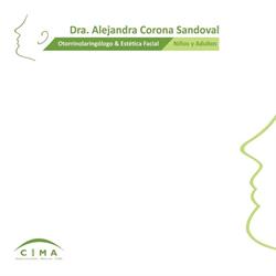 Otorrinolaringologo Y Estetica Facial Dra. Alejandra Corona Sandoval