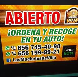 Los Machetes De Villa