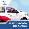 Rotulación de autos.