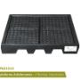 Plataforma antiderrame 4 tambos