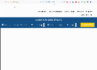 Sitio web de Cancun Shuttles