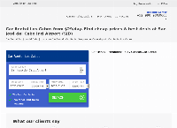 Sitio web de City Car Rental Cabo San Lucas