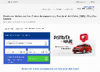 Sitio web de City Renta de Autos en Los Cabos