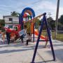 Instalación de juegos infantiles