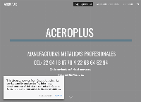 Sitio web de ACEROPLUS