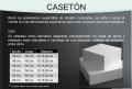 Caseton de poliestireno