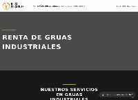 Sitio web de RENTA DE GRUAS INDUSTRIALES EN PUEBLA