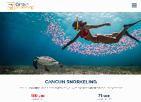 Sitio web de Cancun Snorkeling