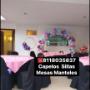 CAPELOS NEGRO MANTEL NEGRO