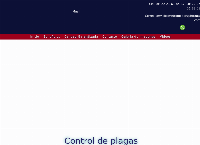Sitio web de Fumigaciones Metropolitan