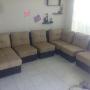 Sala seccional sucia limpia