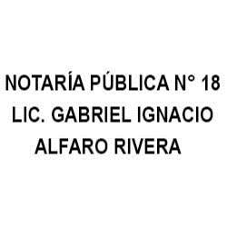 Notaria Publica N°18 Lic Gabriel Ignacio Alfaro Rivera