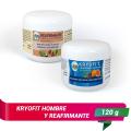 1 CREMA KYROFIT® para HOMBRE de 120g y 1 CREMA REAFIRMANTE de 120g