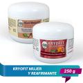 1 CREMA KYROFIT® para MUJER de 250g y 1 CREMA REAFIRMANTE de 250g