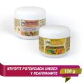 1 CREMA KYROFIT® POTENCIADA UNISEX de 120g y 1 CREMA REAFIRMANTE de 120g