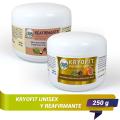 1 CREMA KYROFIT® UNISEX de 250g y 1 CREMA REAFIRMANTE de 250g