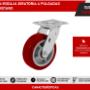 RGP-04 RODAJA GIRATORIA 4 PULGADAS POLIURETANO