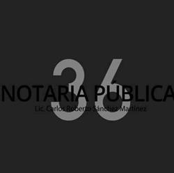 NOTARÍA PÚBLICA No 36