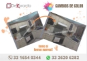 Cambio de color