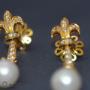 Arete Flor de Liz
