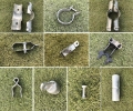 Accesorios para malla ciclónica