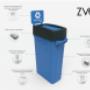 Botes de basura slim Zvelte