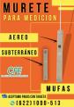 Murete de concreto para medición