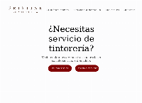 Sitio web de Pristine Alta Tintorería