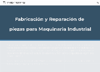 Sitio web de FABRICACIONES GRAM