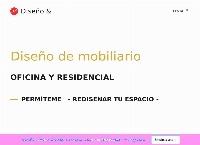 Sitio web de 2m Diseño & Interiorismo
