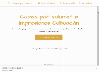 Sitio web de Impresión digital y por volumen Culhuacan