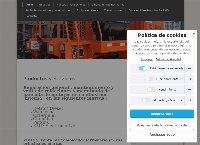 Sitio web de FME Ferroservicios SA de CV
