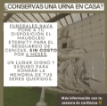 Ataud de pino con capilla de velación