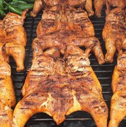 Pollos asados al carbon el pelon