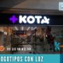 Anuncios luminosos para negocios Letras corpóreas iluminadas Anuncios luminosos para exteriores